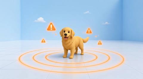 Illustration of an animal intrusion event presented for operator review