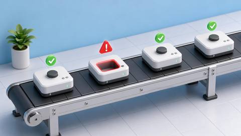 Illustration of a required visible component location under inspection
